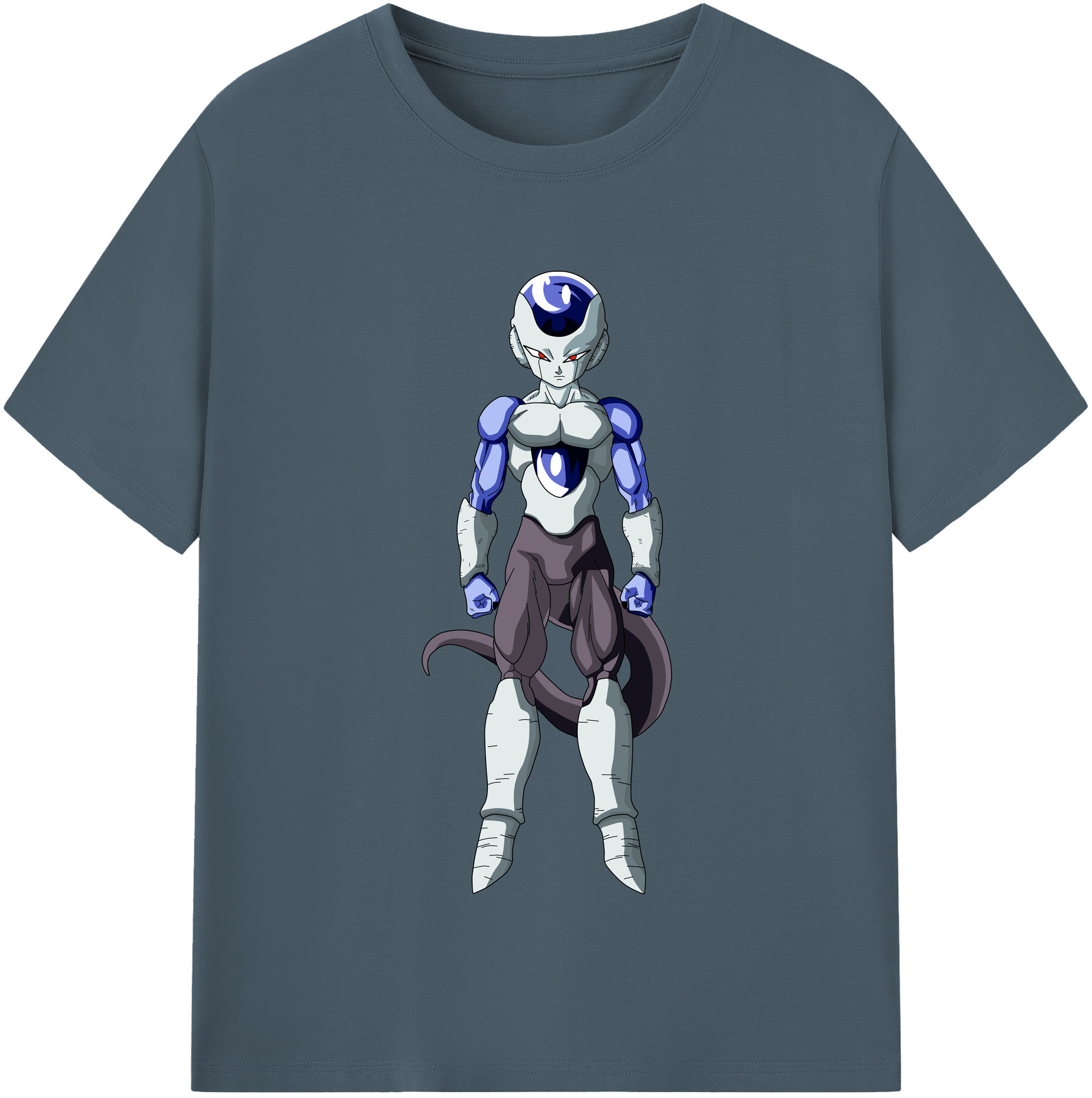 （画像用） ドラゴンボール フリーザ DRAGON BALL Frieza 綿100％半袖Tシャツ（フロントプリント）